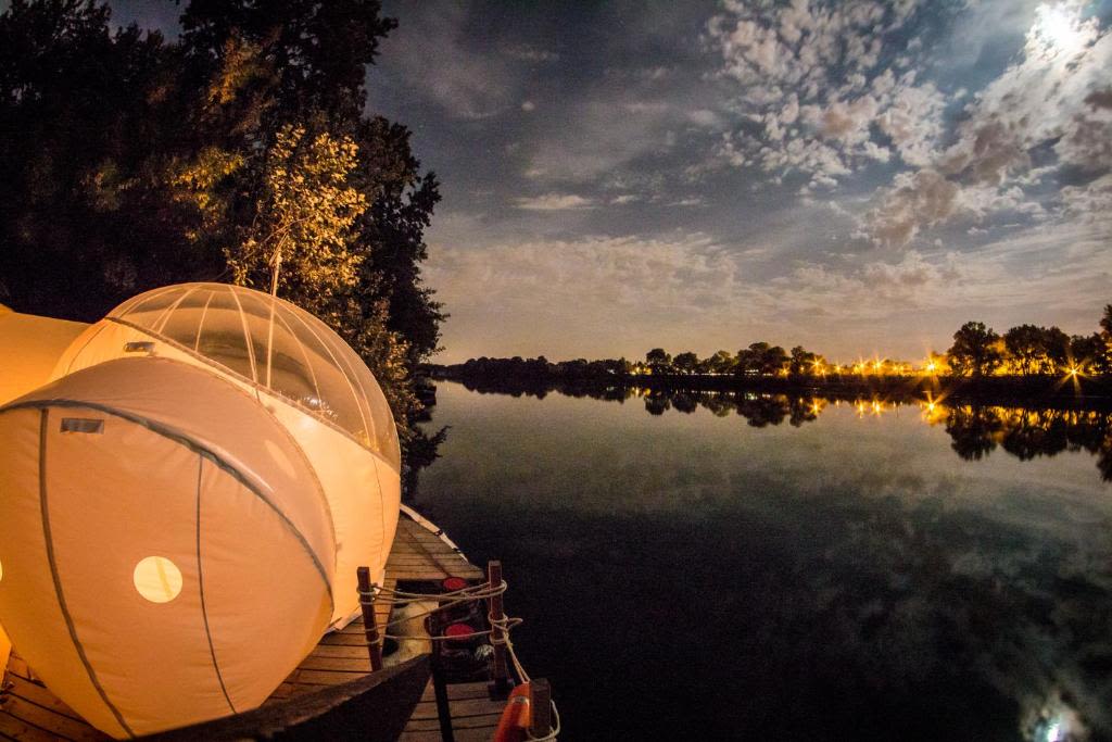 Péniche Espoir bulle, avignon, France